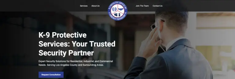 security website design services